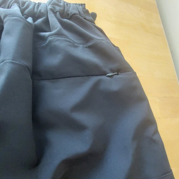 Men's Mountain Bike Shorts Breathable Loose Fit Black Multi Pockets Size Small - Picture 7 of 14